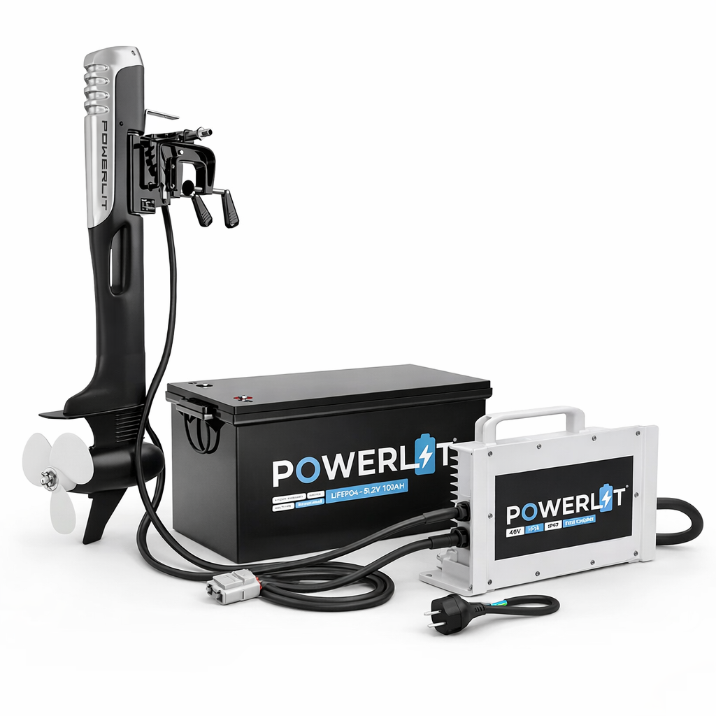Powerlit 48V 3.5KW Elektrische Vaarset
