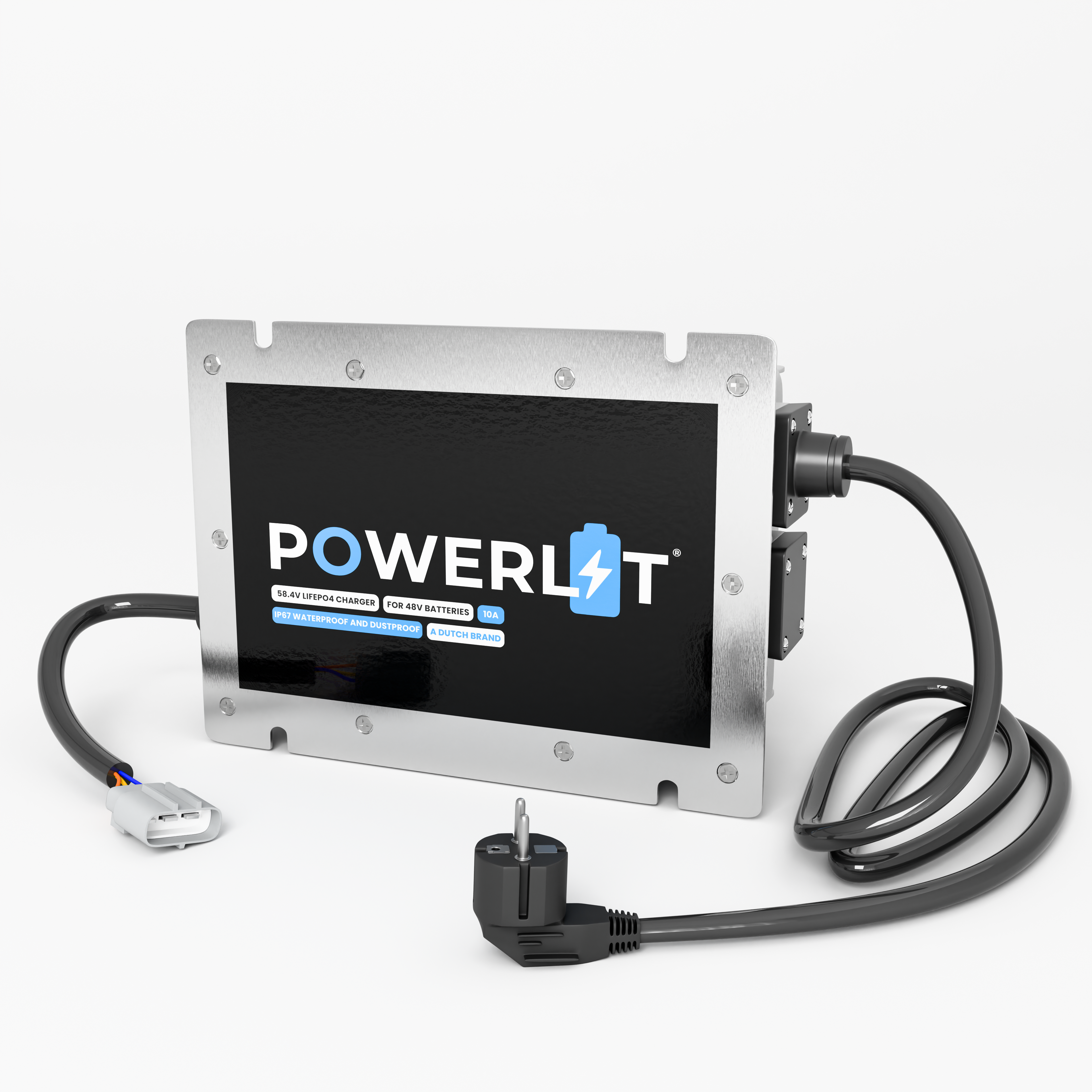 PWLC4810 - 48V 10A LFP IP67-lader