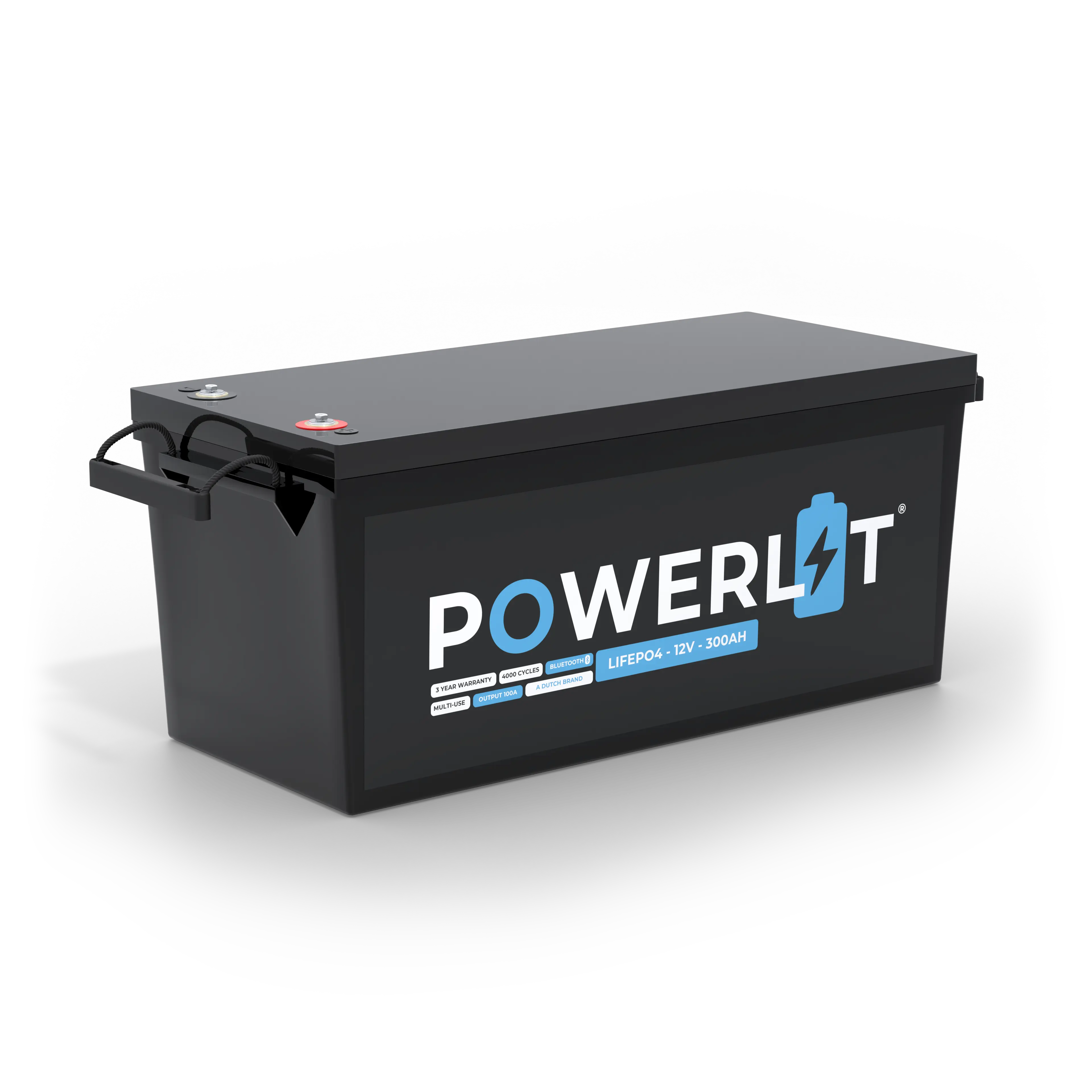 PWL12300B – 12,8V 300Ah LiFePO4 accu