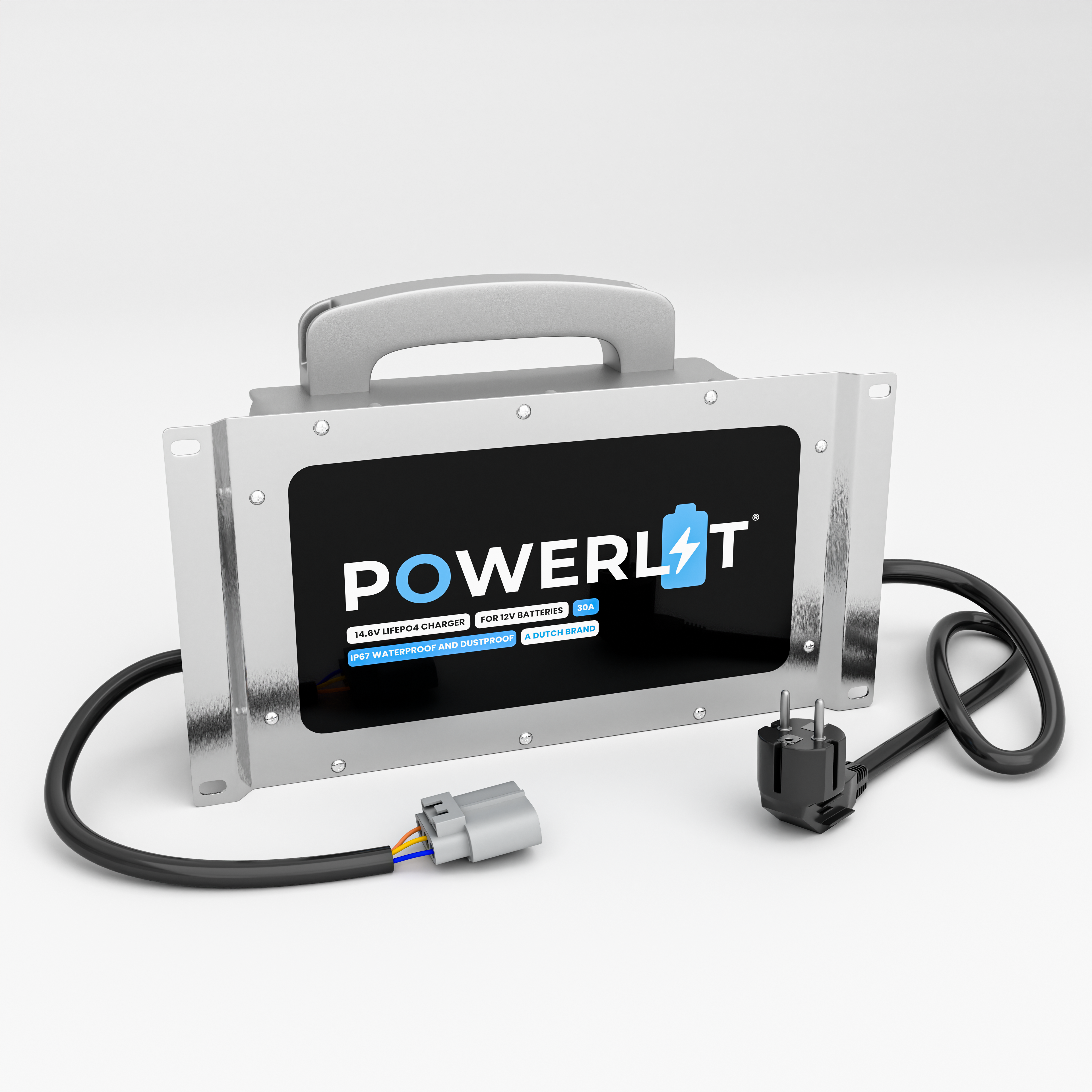 PWLC1230 – 14,6V 30A LiFePO4 acculader (IP67)