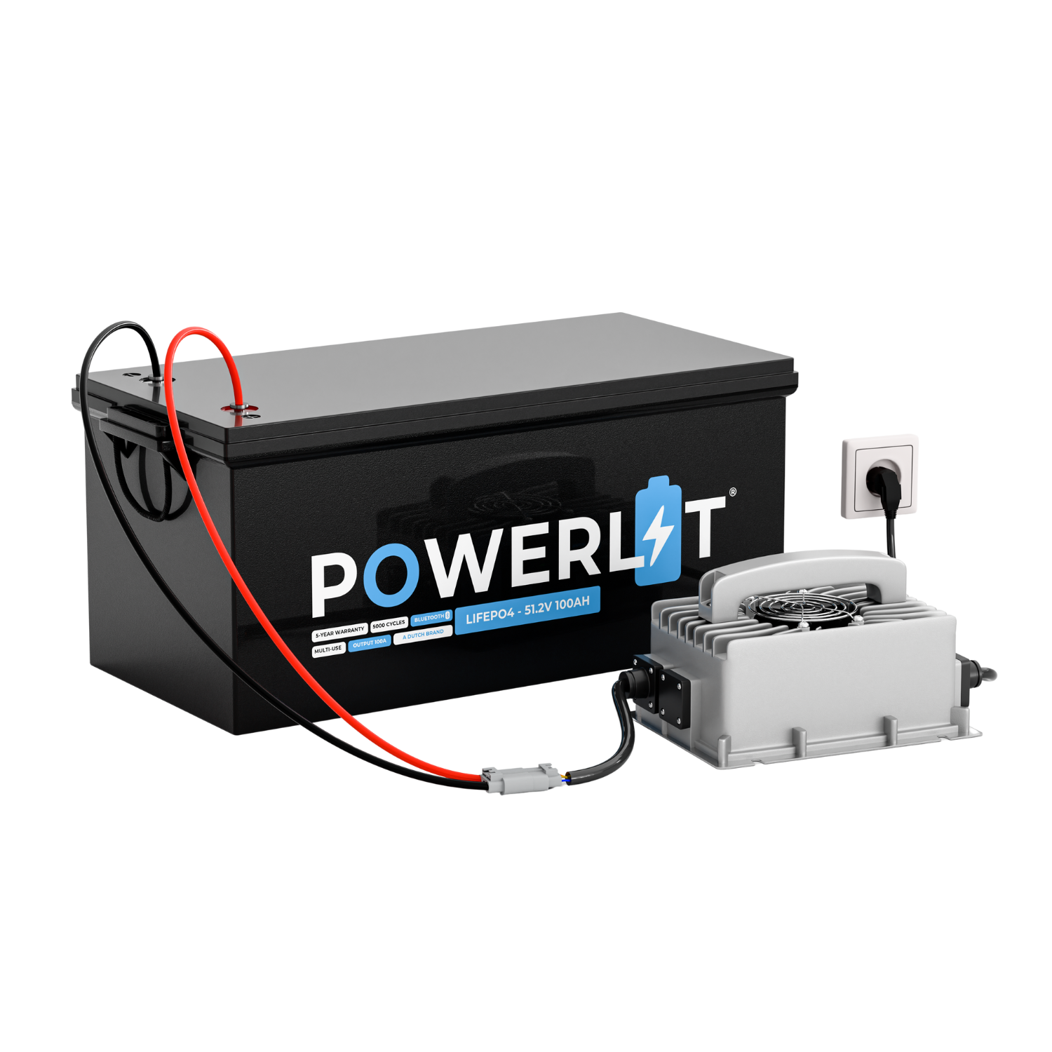 PWLC4810 - 48V 10A LFP IP67-lader